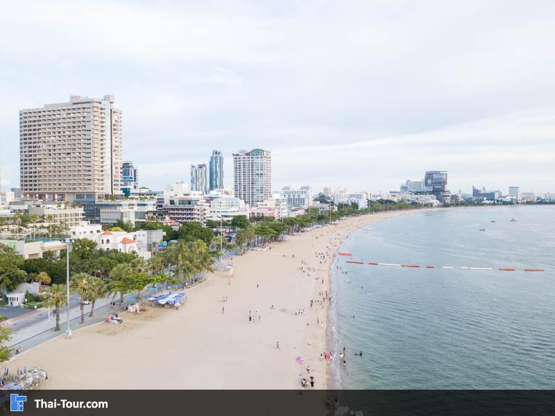 ภาพมุมสูง พัทยาเหนือ