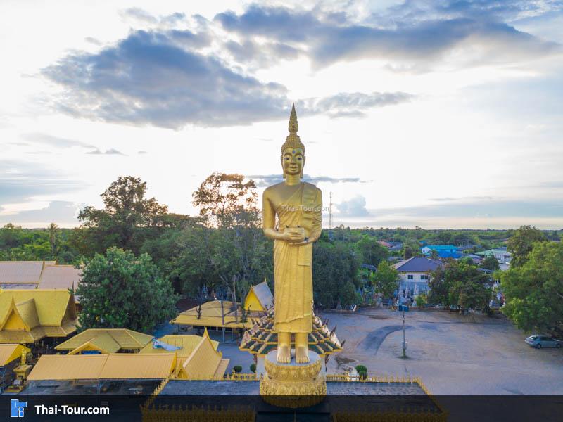 ภาพมุมสูง วัดปากน้ำโจ้โล้