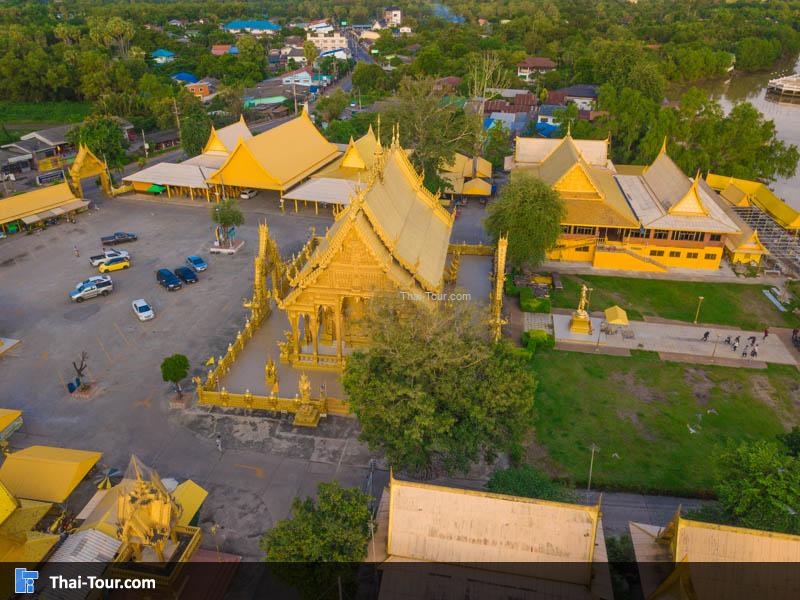 ภาพมุมสูง วัดปากน้ำโจ้โล้