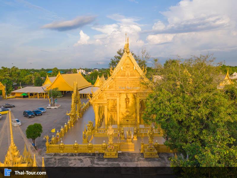 ภาพมุมสูง วัดปากน้ำโจ้โล้