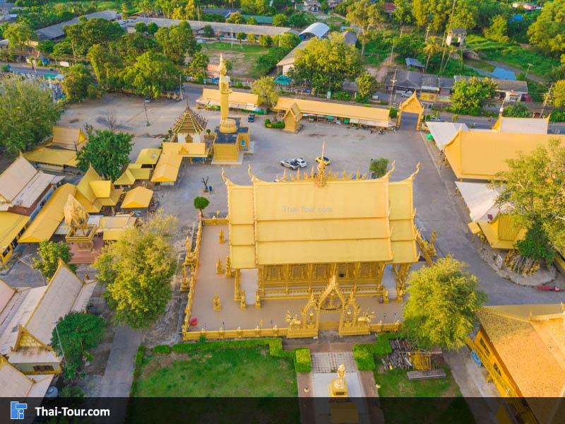 ภาพมุมสูง วัดปากน้ำโจ้โล้