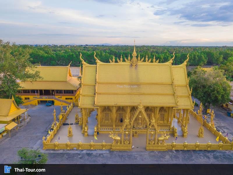 ภาพมุมสูง วัดปากน้ำโจ้โล้