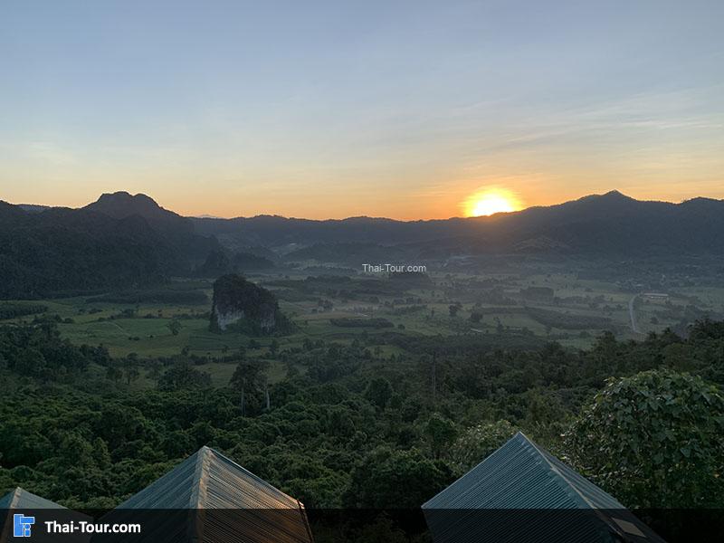 บรรยากาศยามเช้าที่ภูลังกา