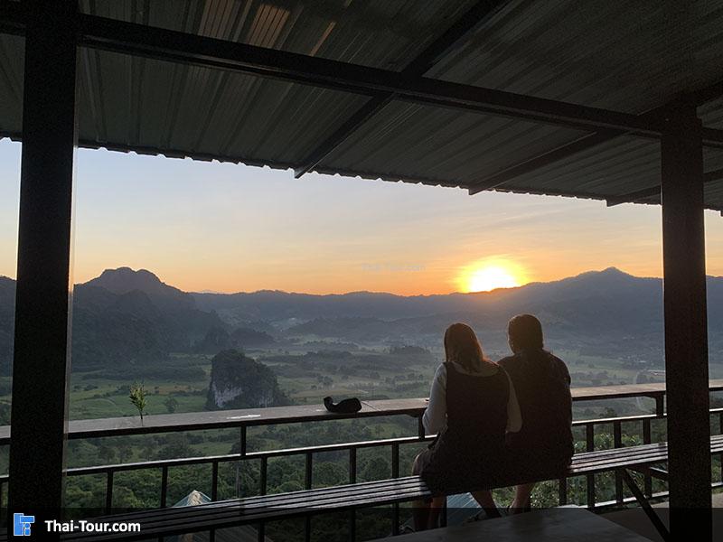 บรรยากาศยามเช้าที่ภูลังกา