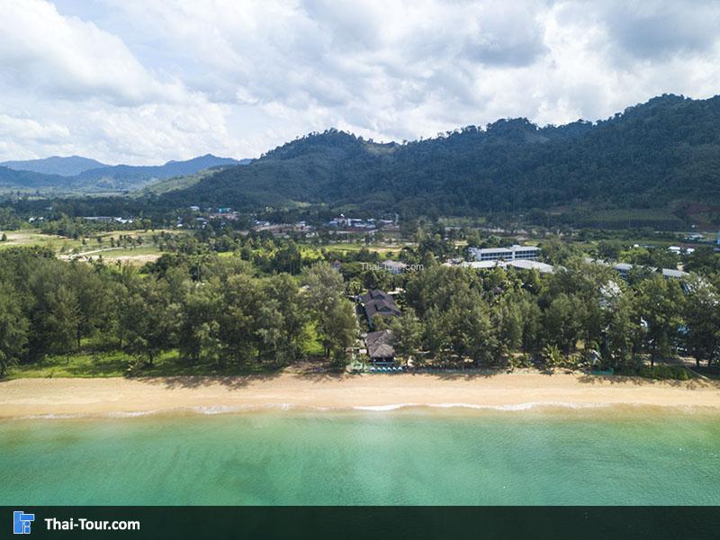 ภาพมุมสูง หาดนางทอง