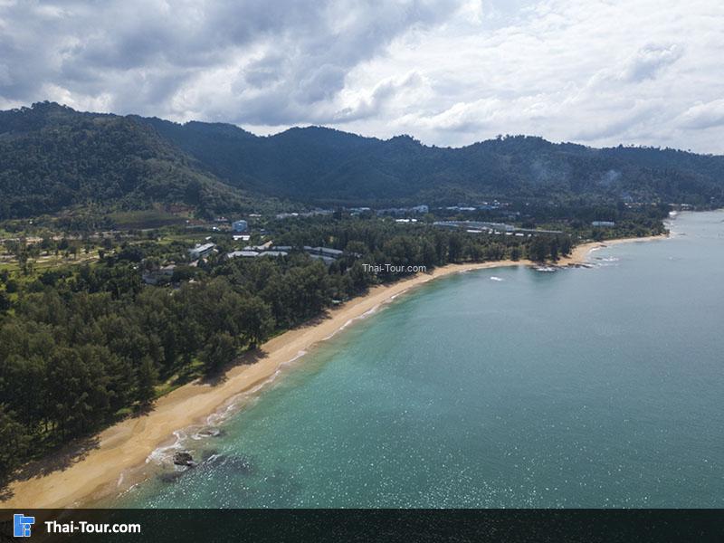 ภาพมุมสูง หาดบางเนียง