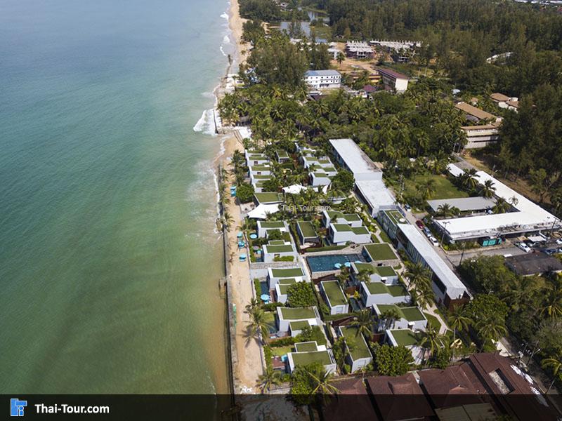 ภาพมุมสูง หาดบางเนียง