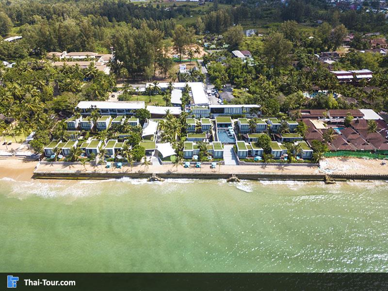 ภาพมุมสูง หาดบางเนียง