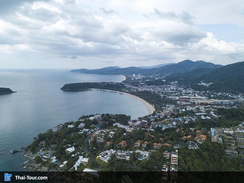 ภาพมุมสูง จุดชมวิว 3 อ่าว