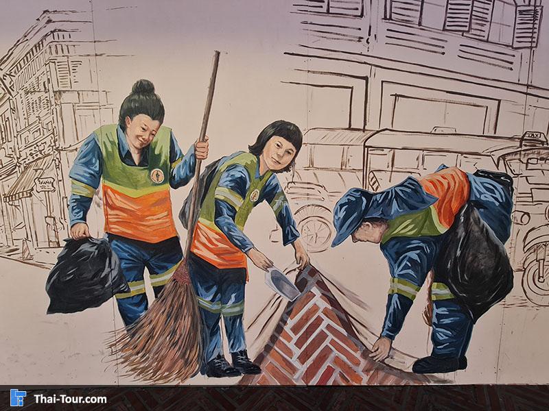 ภาพวาดคลองโอ่งอ่าง