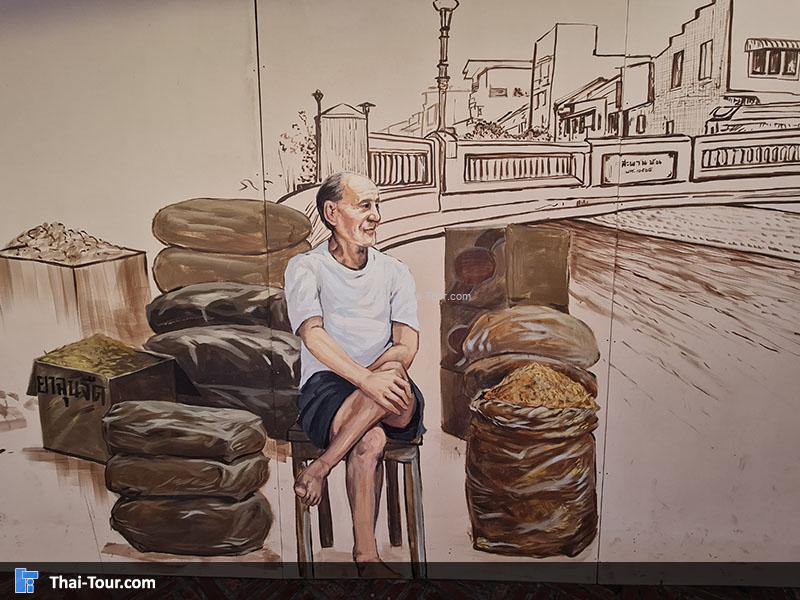 ภาพวาดคลองโอ่งอ่าง