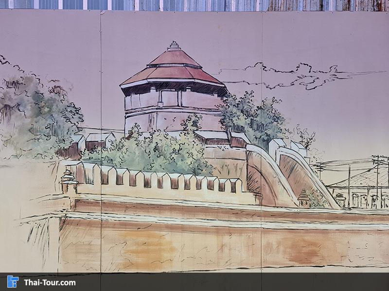 ภาพวาดคลองโอ่งอ่าง