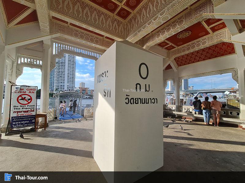 ท่าเรือ ใกล้กับวัด