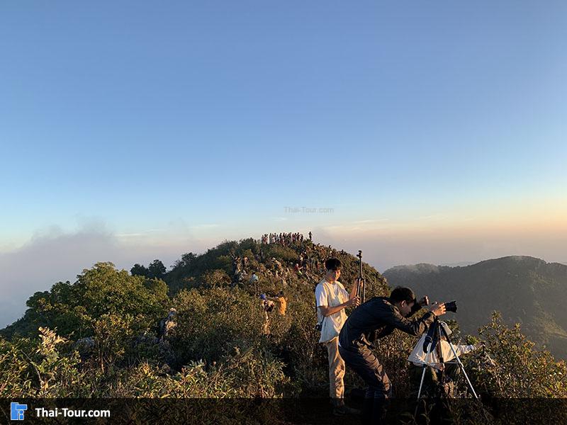 พระอาทิตย์ยามเย็น ดอยหลวงเชียงดาว