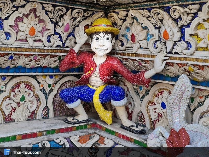 ประติมากรรมตัวการ์ตูนและซูเปอร์ฮีโร่ 