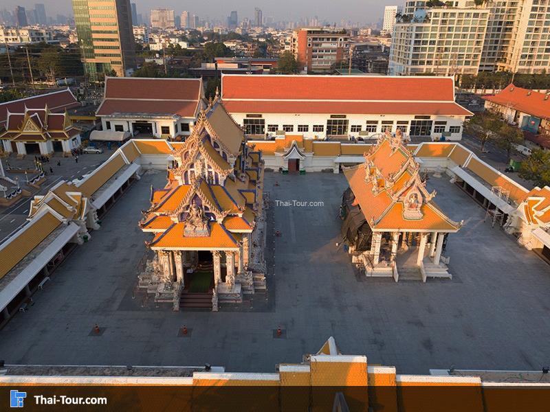 ภาพมุมสูงวัดปริวาสราชสงคราม