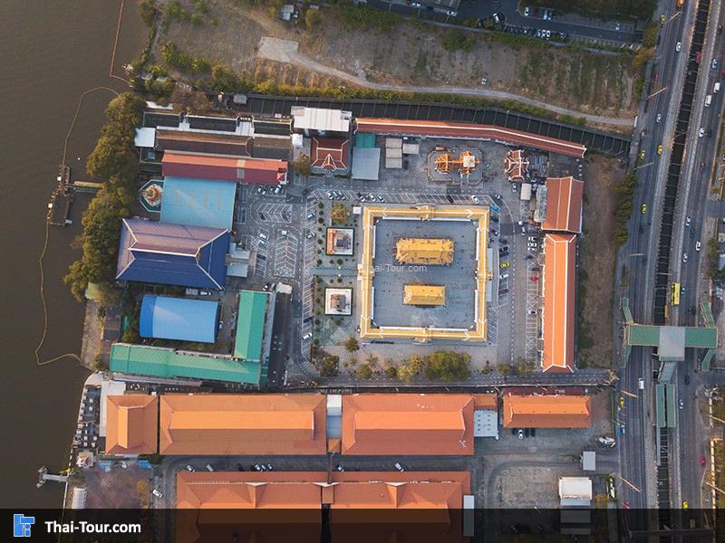 ภาพมุมสูงวัดปริวาสราชสงคราม