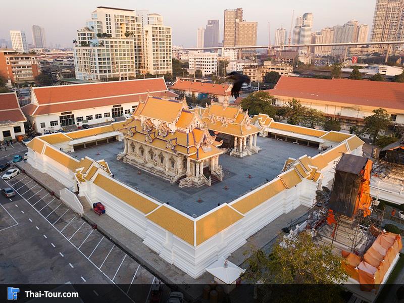 ภาพมุมสูงวัดปริวาสราชสงคราม