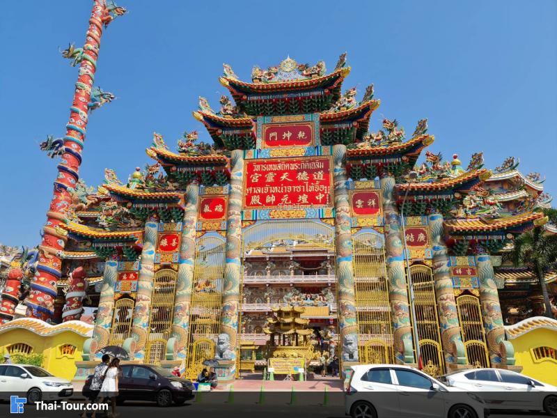 ด้านหน้า ศาลเจ้านาจาชาไท้จื้อ