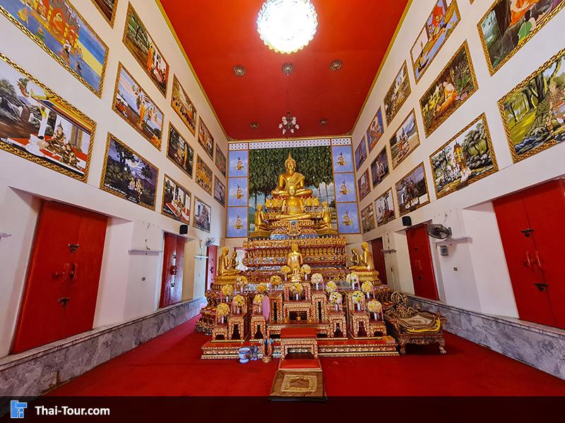 ภาพวาดฝาผนัง วัดหนองขุนชาติ