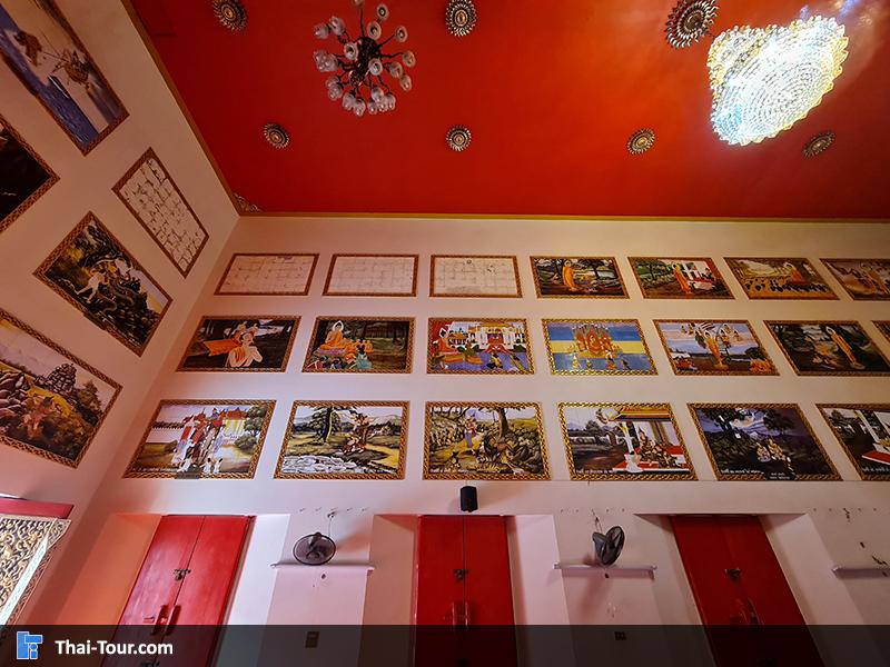 ภาพวาดฝาผนัง วัดหนองขุนชาติ