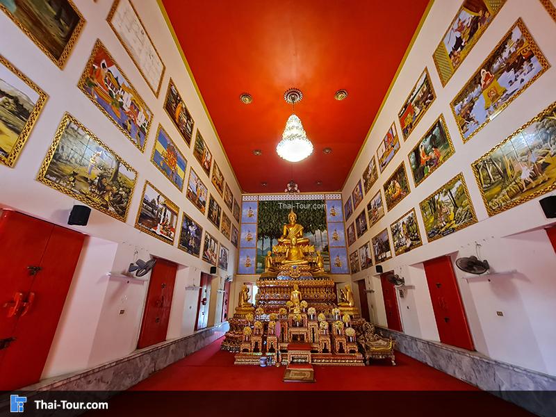 ภาพวาดฝาผนัง วัดหนองขุนชาติ