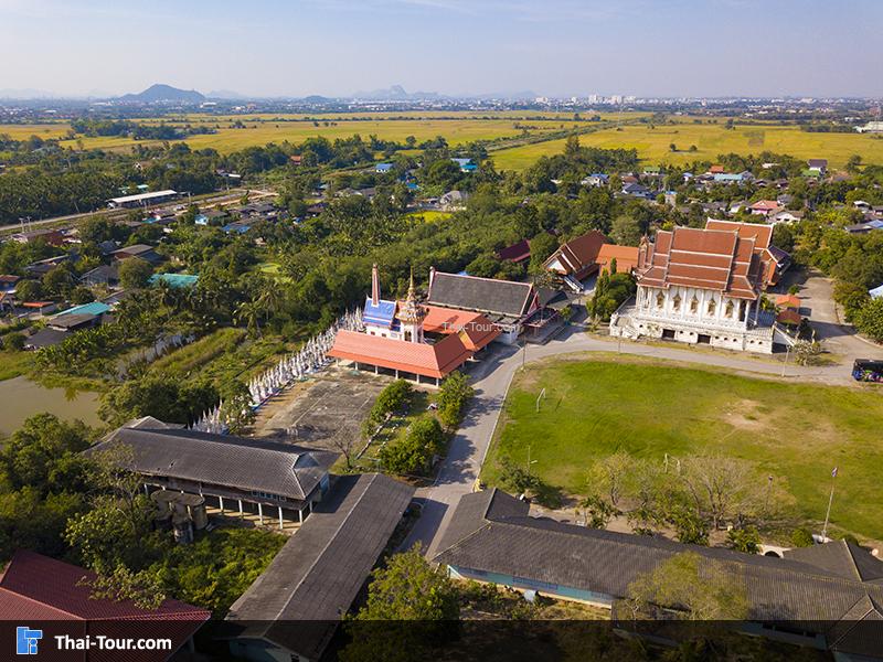 ภาพมุมสูง เมืองโบราณบ้านคูบัว หมายเลข 8