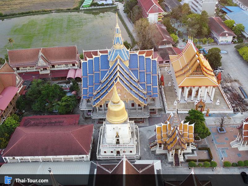 ภาพมุมสูง วัดบางพระ (หลวงพ่อเปิ่น)