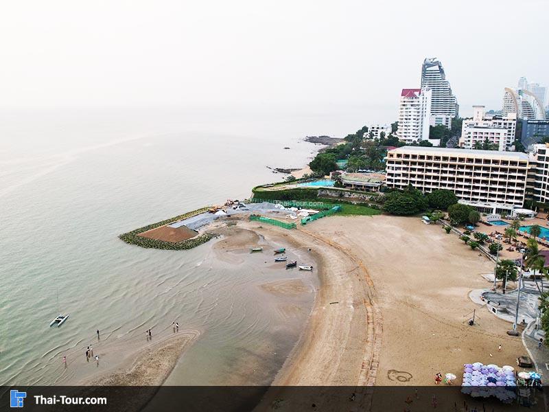 ภาพมุมสูงหาดพัทยาเหนือ
