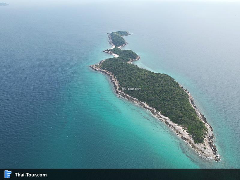 ภาพวิวมุมสูง เกาะมารวิชัย