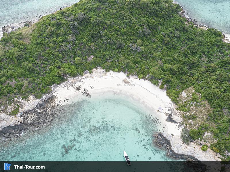 ภาพวิวมุมสูง เกาะมารวิชัย