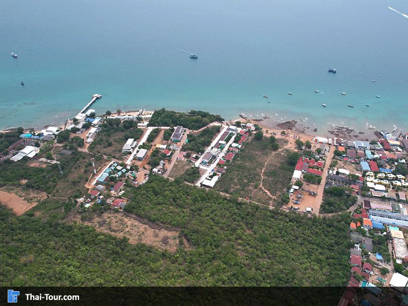 ภาพมุมสูง ท่าเรือหน้าบ้าน