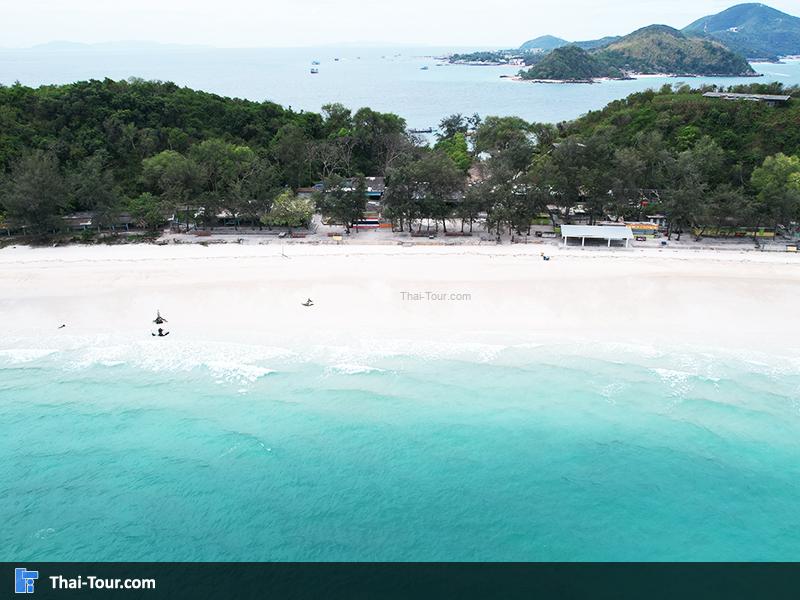 ภาพมุมสูงเกาะสาก