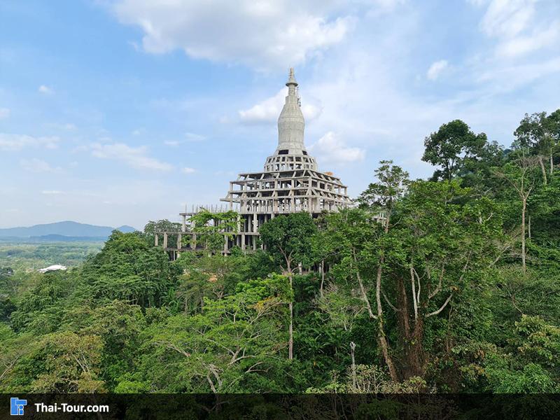 วิวด้านบน วัดเขาสุกิม