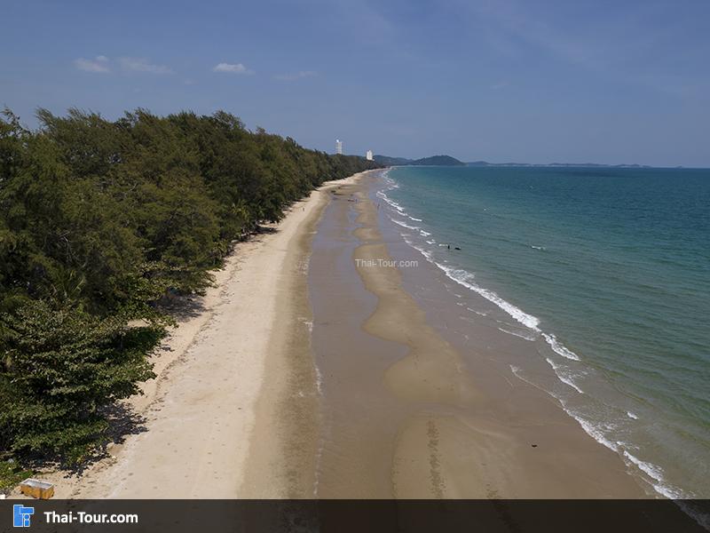 ภาพมุมสูง หาดแม่รำพึง