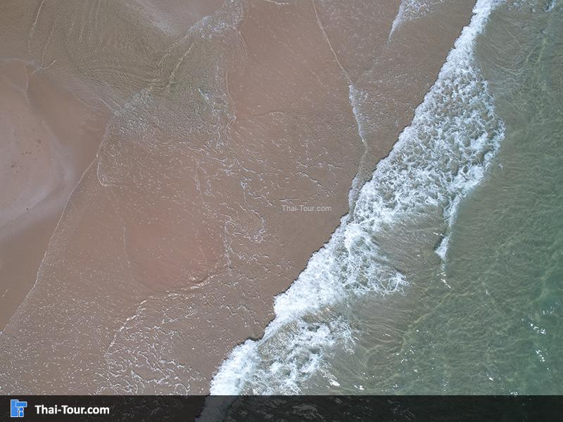 ภาพมุมสูง หาดแม่รำพึง