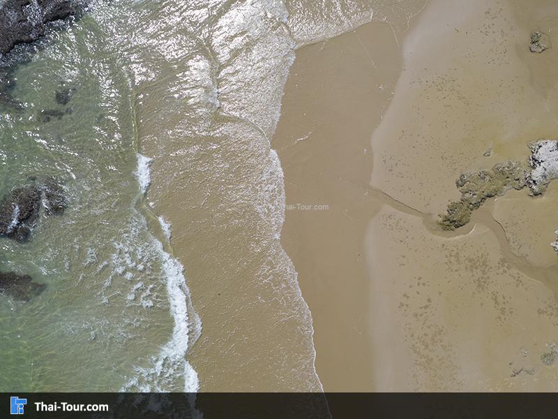 ภาพมุมสูง หาดแม่รำพึง
