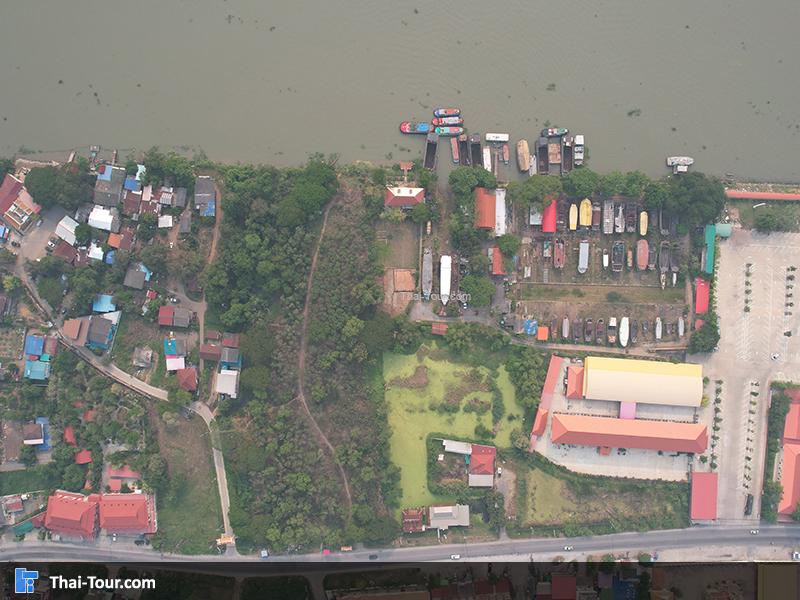 ภาพมุมสูง  บ้านฮอลันดา