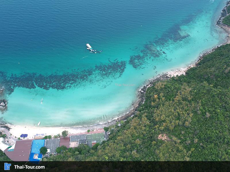 ภาพมุมสูง หาดทองหลาง