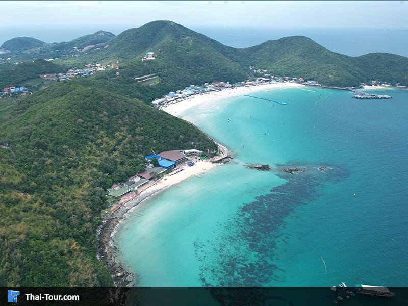 ภาพมุมสูง หาดทองหลาง