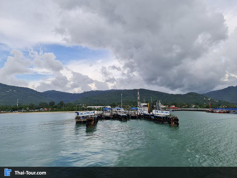 ท่าเรือ ซีทราน เฟอร์รี่ หน้าทอน เกาะสมุย