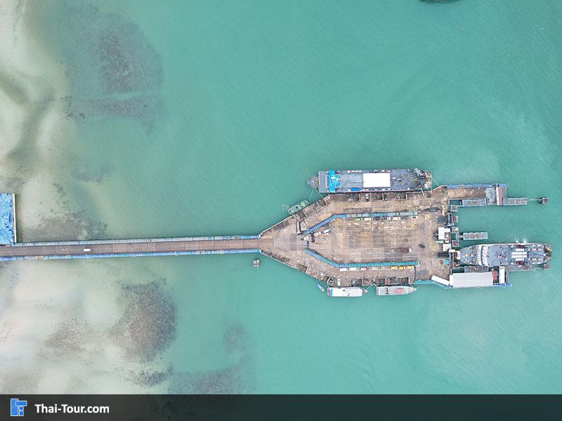 ท่าเรือ ซีทราน เฟอร์รี่ หน้าทอน เกาะสมุย