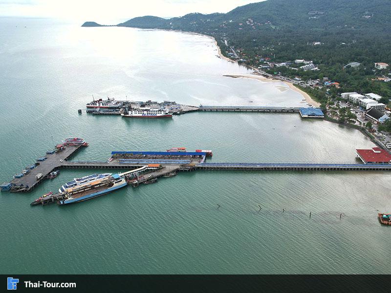 ท่าเรือ ซีทราน เฟอร์รี่ หน้าทอน เกาะสมุย