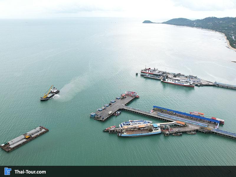 ท่าเรือ ซีทราน เฟอร์รี่ หน้าทอน เกาะสมุย