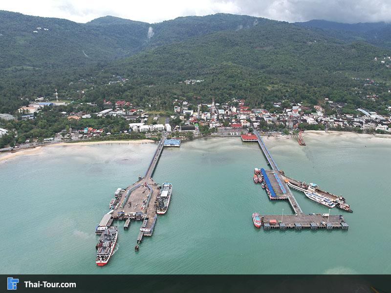 ท่าเรือ ซีทราน เฟอร์รี่ หน้าทอน เกาะสมุย