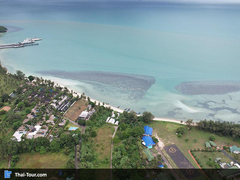 ภาพมุมสูง หาดท้องยาง
