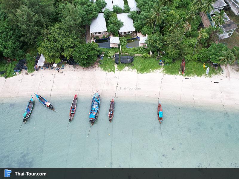 ภาพมุมสูง หาดท้องยาง