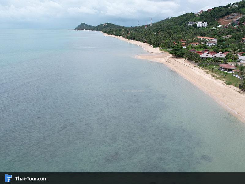 ภาพมุมสูง หาดบางปอ