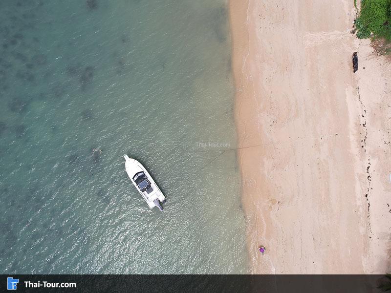 ภาพมุมสูง หาดบางปอ