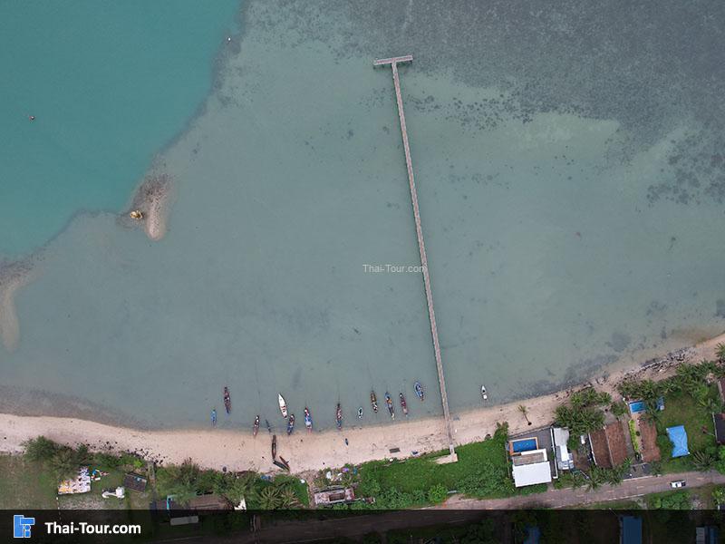 ภาพมุมสูง หาดลิปะน้อย